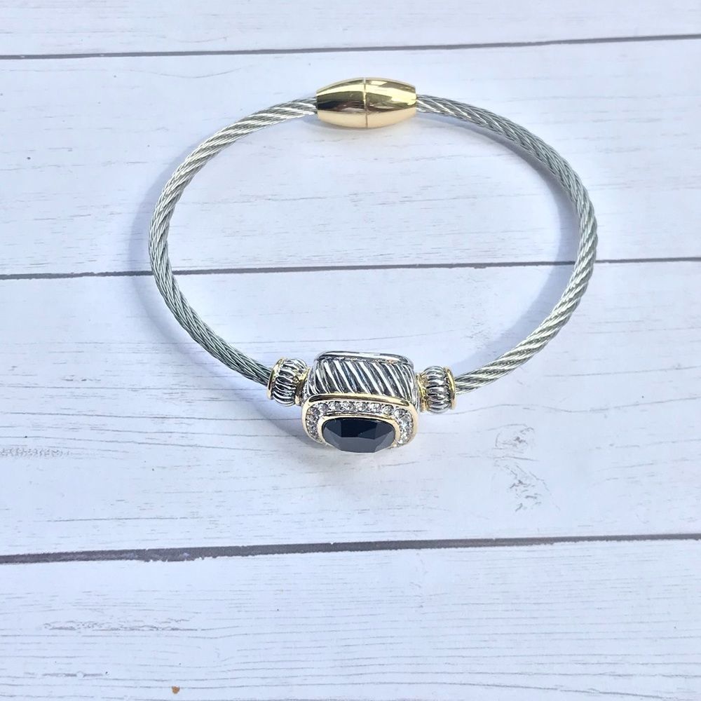 CABLE ROPE BRIDAL BRACELET - Picture 14 of 14
